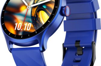 Cellecor HYPE 1.50″ HD IPS Display with 500 NITS | BT-Calling | VoiceAssistant Smartwatch(Blue Strap, Free Size)