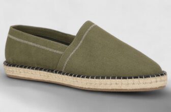 HUSH PUPPIES ESPADRILLE CANVAS E Espadrilles For Men(Olive , 8)