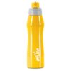 MILTON Active 1000 Stainless Steel Water Bottle with Spout Mouth 885 ml, Single Walled, ISI Certified I Leak Proof Lid, Rust Proof I For School, Office, Gym I Yellow