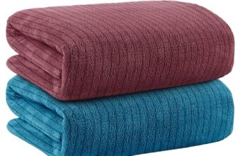 Story@Home Towels for Bath Large Size | Microfiber Towels for Bath | Towel Set of 2 | 400 GSM | 70 x 140 cm | Pink and Blue | Bath Towels for Men, Women & Kids | Gym Towel | Perfect for Everyday Use