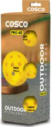 Cosco Outdoor 40 Pickleball Ball(3Balls)
