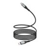 boAt Type C to C 65W Cable with PD, PPS, and QC Fast Charging, 480 Mbps Data Sync, 3.9 Feet (1.2m) Length, 10000+ Bends Lifespan & Durable Aluminium Alloy Shell, Nylon Braided Skin (Carbon Black)