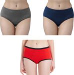 HNG Women Periods Blue, Grey, Red Panty