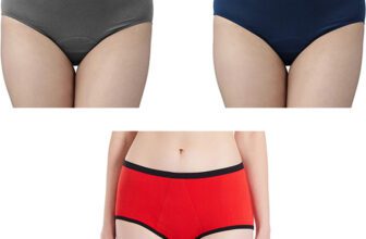 HNG Women Periods Blue, Grey, Red Panty