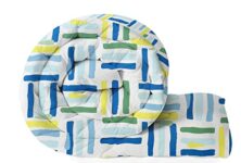 BSB HOME® 2nd Gen 220 GSM Microfiber Reversible AC Comforter/Blanket for Winter/Quilt/Duvets for King Size Double Bed (230X250 cm, Sky Blue &White)