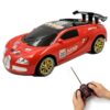 Zivvy Big Remote Control Car Red | 2.4G Rechargeable Car with 150m Range | LED Lights & Spray Effect | High-Speed Drift Toy | Best Gift for Boys & Girls 2 3 4 5 6 7 8+ Years