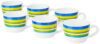 Larah by BOROSIL Vienna Opalware Cup Set of 6 pcs | Tea/Coffee Cups 140 ml | Microwave & Dishwasher Safe | Bone-Ash Free | Crockery Set Ideal for Daily Use & Gifting, White