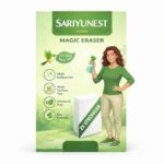 Magic Eraser Cleaning Sponge for Multi-Surface Use | Chemical Free | Scratchless Cleaning | Melamine Foam Sponge (Pack of 4)