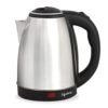 Lifelong ISI Certified Electric Kettle 1.5L with Stainless Steel Body, Easy and Fast Boiling of Water for Instant Noodles, Soup, Tea etc. (1 Year Manufacturer’s Warranty, Silver, LLEK15) 1500 W