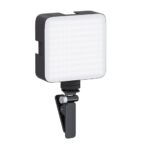 LED Video Light Panel with Clip Mount for Camera, Mobile Phone and Laptop