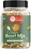 Plum Natural Premium 7 in 1 Roasted seeds mix Immunity Booster weight loss Healthy snacks Chia Seeds, Sunflower Seeds, Pumpkin Seeds, Watermelon Seeds, Brown Flax Seeds, Sesame Seeds, Sweet Basil Seeds(1 kg)