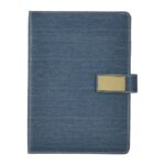 amazon basics Professional Undated Diary 2026 | Vintage Faux Leather Diary | 180 Pages | Card Holder, Document Holder, ID Card Holder, Pen Holder