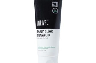 ThriveCo Anti Dandruff Scalp Clear Shampoo | Removes Dandruff From Source | Helps With flaky, Itching, Irritation & Redness Accompanying Dandruff | 100% Effective with First Use | With clinically proven Zenscalpin™, Octopirox, Salicylic Acid Formulation | For Men & Women | 100ml