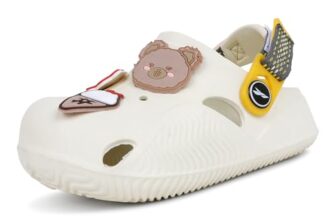 FLITE Clogs FLK-2044 Cream for Kids