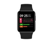 GOQii Smart Vital Lite SpO2 1.4″ HD Full Touch, Smart Notification Waterproof Smart Watch for Android Phones, Blood Oxygen, Fitness, Sports & Sleep Tracking with 3 Months Personal Health Coaching