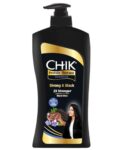 Chik Protein Therapy Shampoo| For Strong & Black Hair | With The Goodness Of Black Tea, and Flax Seeds | 650ml