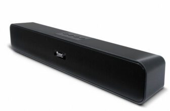 Soroo Future Long Bar Dual-Speaker Multimedia Radio Bluetooth Audio Support TF Card/U Disk 01 16 W Bluetooth Home Theatre(Black, 5.1 Channel)