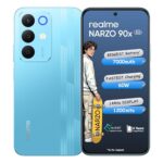 realme NARZO 90x 5G (Flash Blue,6GB+128GB) | 7000mAh + 60W Biggest Battery & Fastest Charging in The Segment* | 144Hz Bright Display | Sony 50MP AI Rear Camera | AI Assist | 400% Ultra Boom Speaker