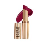 Lakme Powerplay Priming Matte Lipstick, Smooth Matte Finish, Lightweight Lipstick, Smudgeproof, Lasts 16hrs, Hydrates Lips, Red Velvet, 3.6g