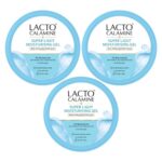 Lacto Calamine Super Light Moisturizer | 150g x 3 | Moisturizer for Face Oily Skin Solution with 2% Niacinamide | Face Moisturiser with 3X Instant Hydration | Hydration without the Oily Skin Feel