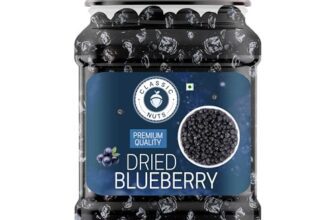 Classic Nuts Dried Blueberry | Dry Fruit | Rich in antioxidants, Vitamin K, Calcium & Fibre | Sweet & Delicious | Healthy Snacks (1kg)