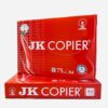 JK Copier A4 Paper – 75 GSM, 500 Sheets × 10 Reams