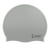 Cockatoo SC01 Rubber Swimming Cap for Adults, Swimming Cap for Men & Women, Grey