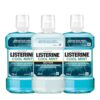 Listerine Cool Mint Mouthwash 250ml (Pack of 2) + Listerine Cool Mint Mild Taste Mouthwash 250ml (Pack of 1)