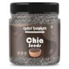 NUTRIBASKET Premium Raw Chia Seeds Jar Pack | Omega 3 and Fibe Seeds Rich in Calcium, Protein & Fibre (1000G)