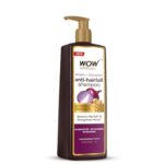 WOW Skin Science Onion + Collagen Anti-Hairfall Shampoo| Controls Hair fall | Helps Strengthen Hair | No Sulphate No Paraben | For Men & Women – 1ltr