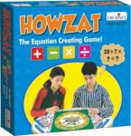 Creative’s Howzat| Equation Creating Board Game| Learn Fundamental Operations of Airthmetic (+, x, ÷) Basic Airthmetic Skills for Boys & Girls | Learning & Educational Board Games | Ages 9 & Up