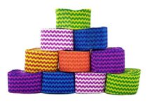 TREND N ART Crepe Paper Streamers, Paper Ribbons – Vibrant Colorful Streamersfor Birthday, Baby Shower, Wedding, Event Decorations and Celebration Party Decor Supplies Pack of 12 Pieces (Multicolour)