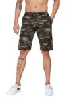 Big Button Men’s Cargo Shorts (BB C66 BRWN – L_Brown_L)