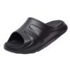 XTEP Men’s Black Solid EVA Foam Sole Basketball Sliders (7.5 UK)
