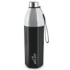 Milton Water Bottle Kool Hexone 1200 PU Insulated, 1.12 Litre, Leak Proof, BPA Free, Ideal for Home, Office, Gym, Travelling, Black