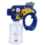 Millitary 03 Holi Electric Water Gun | Water Column Spray | Range 30-35 Feet | White | PoPo Toys (Military Electric Gun)