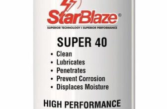 Star Blaze Super 40, 5-in-1 Multifunctional High-Performance Spray, Plastic-Safe, CFC-Free Rust Removal Aerosol Spray(400 ml)