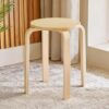 Home Centre Paulo Solid Wood Stool – Brown