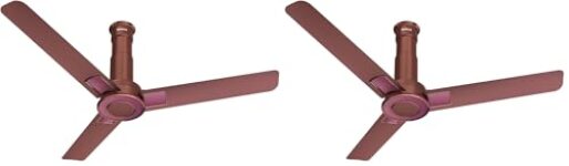 Havells Ioniq ES 1200mm Ceiling Fan, Energy Efficient for Superior Air Delivery, Low Power Consumption & Elegant Design | 2 Years Manufacturer Warranty | Rainbow Brown (Pack of 2)