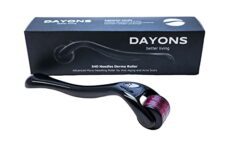 Dayons 1.5mm Derma Roller for Beard & Hair Growth, Skin Care & Scar Removal – Titanium Microneedle Roller for Face, Scalp & Body – Reduces Stretch Marks, Wrinkles & Acne Scars