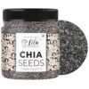 LDF Raw Unroasted Chia Seeds with Omega 3 and Fiber for Weight Loss (500gm)