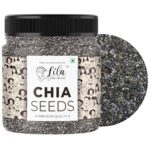 LDF Raw Unroasted Chia Seeds with Omega 3 and Fiber for Weight Loss (500gm)