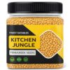 Kitchen Jungle Premium Fenugreek Seeds – 350 GM Jar Pack | Whole Natural Sabut Methi Dana | Chemical-Free & Unpolished | Ideal for Cooking & Health Benefits