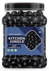 Kitchen Jungle Fresh Dried Blueberry 1kg | Sweet and Delicious | Healthy Snack, Rich in Calcium, Vitamin K, Boost Immunity