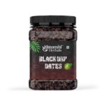 HIMANSHI HERBALS Black Dry Dates | Dried Chuhara | Kali Kharak | Sukha Khajur | Kharek | Healthy & Natural Black Dates | Dry Fruits | 1kg