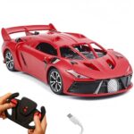 Lifelong Rechargeable Remote Control Car for Kids | 2.4GHz, LED Headlights, Up to 90 to 120 min Non-Stop Play Time, 125ft Remote Range, Type-C Charging, Anti-Skid Tyres, BIS Certified, USB Cable