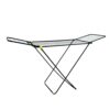 BonKaso Foldable Cloth Drying Stand for Drying Clothes, 3-Way Folding with 20 Drying Rails, Lightweight Alloy Steel, Flat Folding Design | Indoor & Outdoor Clothes Dryer Yellow