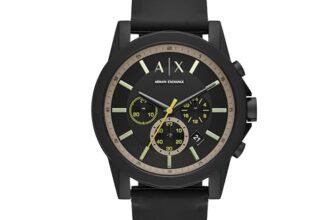 Armani Exchange Black Dial Analog Men’s Watch