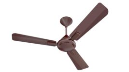 Havells 1200mm Ambrose Energy Saving High Speed Ceiling Fan|Premium Finish, Deco.Fan, Elegant Looks, High Air Delivery, 100% Pure Copper Motor|2 Yr Warranty by Brand | (Pack of 1, Cola Espresso Brown)