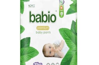 Babio Premiun Baby Diaper Pants with Extra Comfort and Dryness – M (74 Pieces)